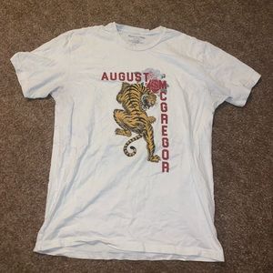 AUGUST MCGREGOR men’s t shirt large